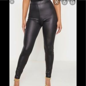 faux leather leggings